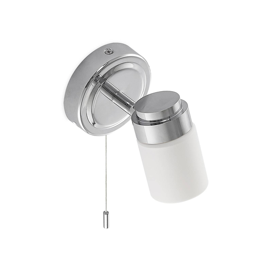 Lindby Almari vägglampa, krom