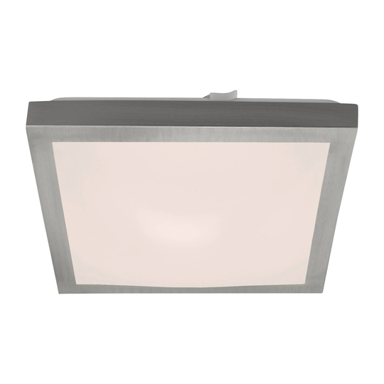 LED-taklampa Fledo, 3 000 K, nickel/vit