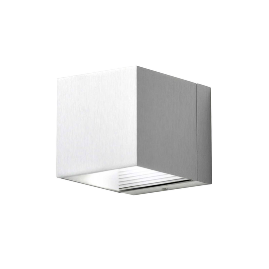 LED-vägglampa Dau i vitt