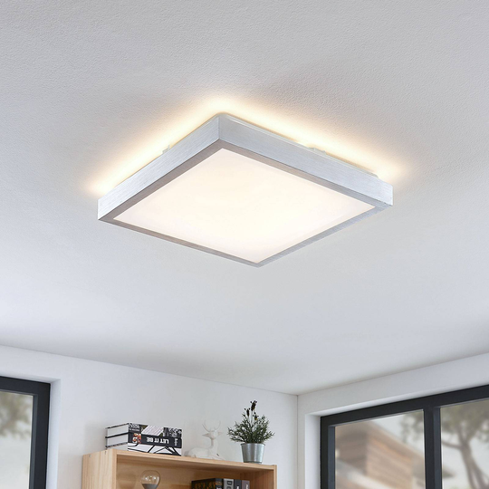Lindby Margit LED-taklampa, kantig, 37,5 cm