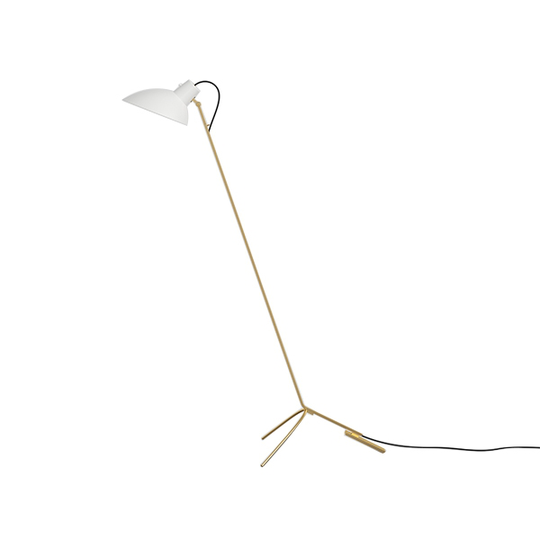 Astep VV Cinquanta Golvlampa Mässing/Vit