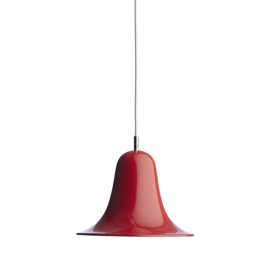 Verner Panton Pantop Taklampa Ø23 Röd