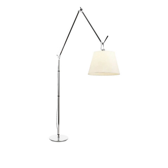 Tolomeo Mega Golvlampa, Aluminium, Skärm i Pergamentpapper Ø 36 cm, Me