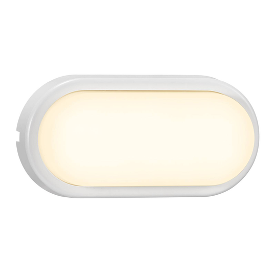 LED-utomhusvägglampa Cuba Bright, 20,5 x 10 cm