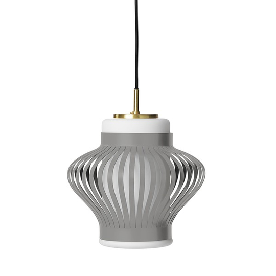 Warm Nordic Opal Lamella Taklampa Molngrå
