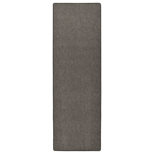 vidaXL Gångmatta sisal utseende antracit 80x250 cm