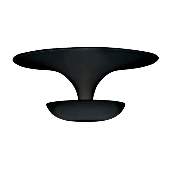 Vibia Mini Funnel Vägg-/Taklampa Blank Svart