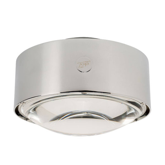 LED-taklampa Puk Meg Maxx Plus, krom matt