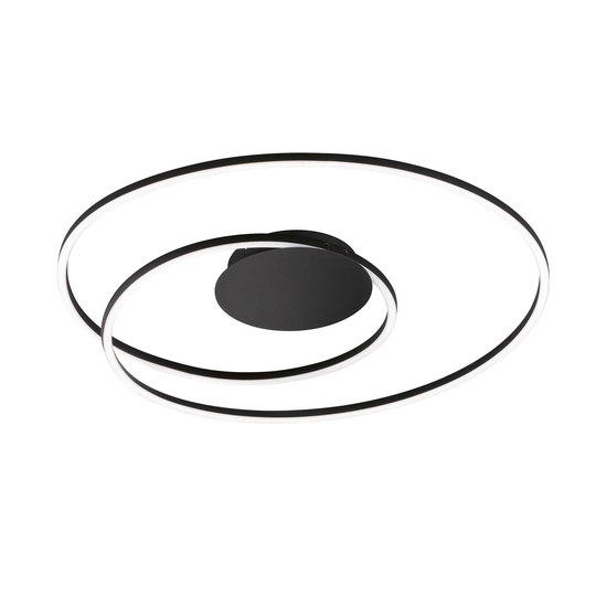 LED-taklampa Holy Ø 68 cm sandsvart