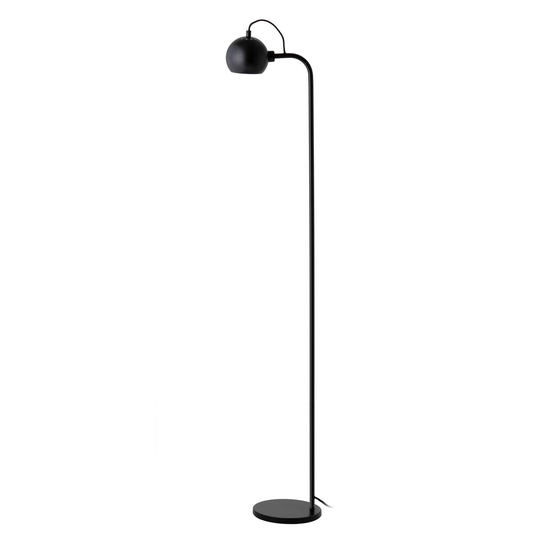 FRANDSEN Ball Single golvlampa, svart