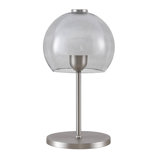 Lucande Kaiya bordslampa med glasskärm