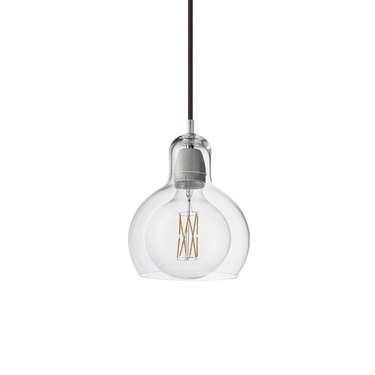 &Tradition Mega Bulb SR2 Taklampa Klar M. Svart Sladd