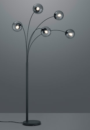 Balini Golvlampa 5L E14 Antracit