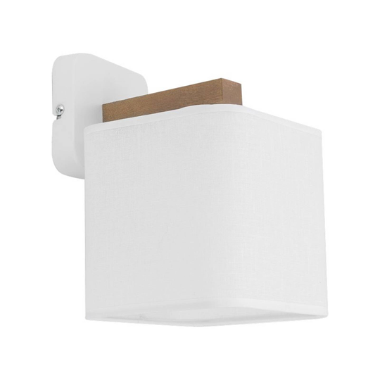Vägglampa Tora, 1 lampa, vit
