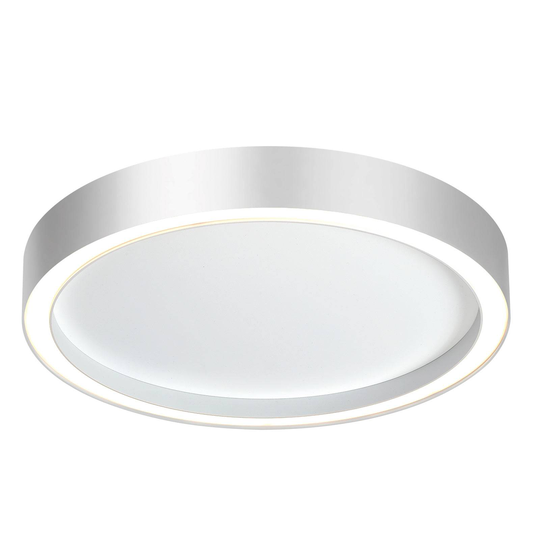 Bopp Aura LED-taklampa Ø 30 cm vit/aluminium