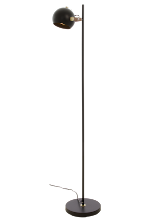 Bow Golvlampa. 1-Arm Svart IP20