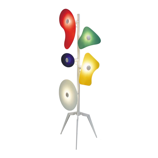 Orbital Golvlampa, Multifärgad