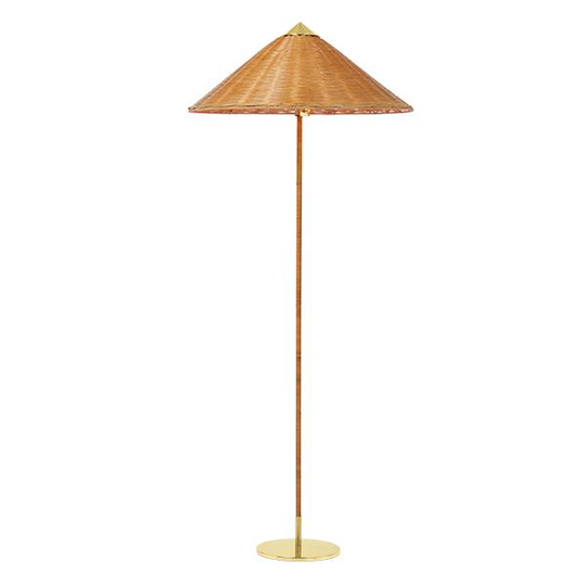 GUBI Tynell Collection 9602 Golvlampa Skärm av Rotting