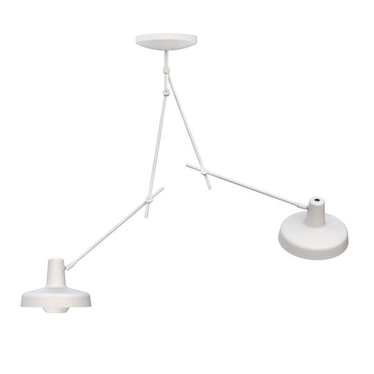 GRUPA Arigato taklampa 2 lampor 70 cm vit
