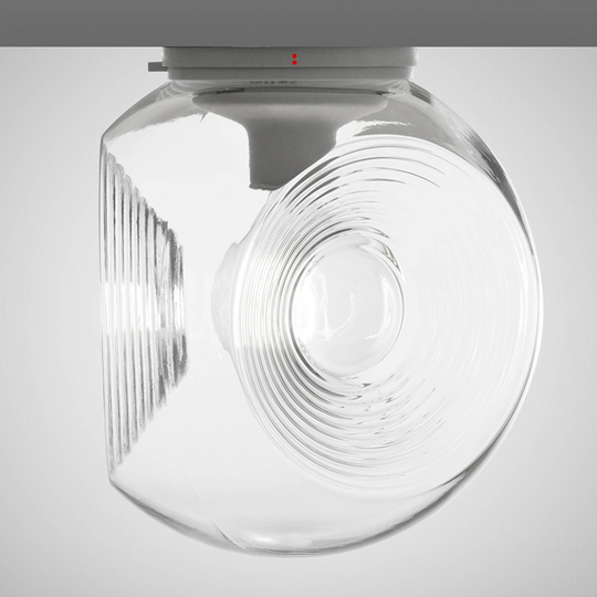 Fabbian Eyes - glas-taklampa med klar diffusor