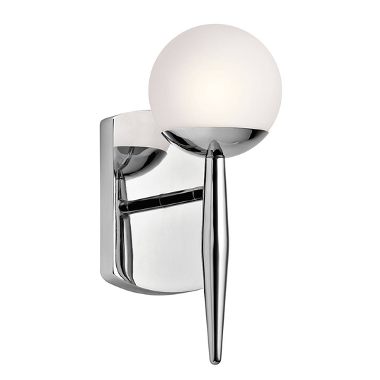 LED-badrumsvägglampa Jasper, 1 lampa
