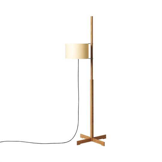 Santa & Cole TMM Golvlampa Beige Ek