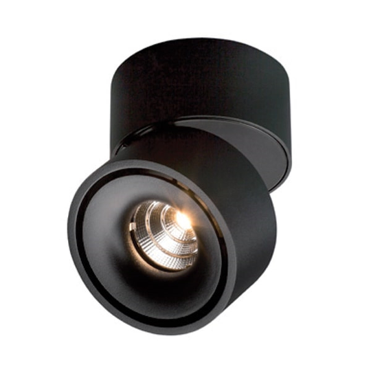 Antidark Easy Mini W75 Vägglampa LED Svart M. Hål