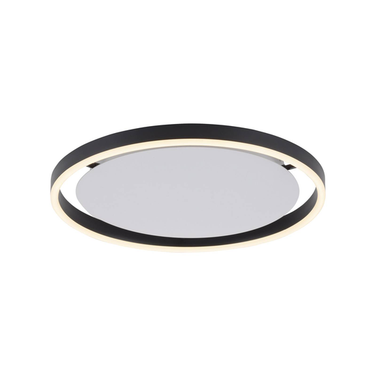 LED-taklampa Ritus, Ø39,3 cm, antracit