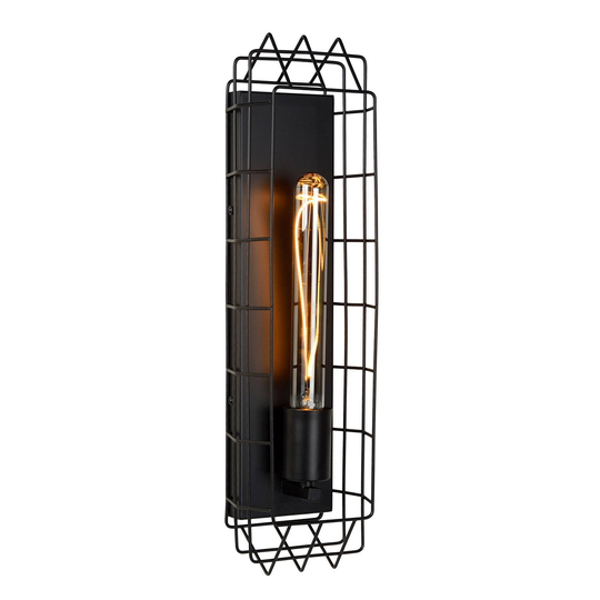Vägglampa Lattice i vintagelook