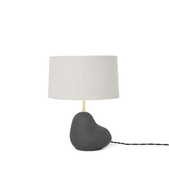 Ferm Living Hebe Bordslampa Liten Svart M. Vit Skugga
