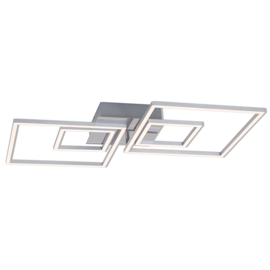 LED-taklampa Frames 2 små/2 stora kvadrater