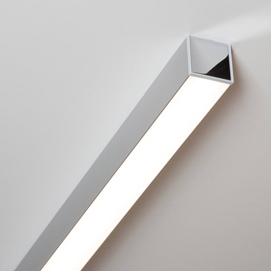 Ride LED-taklampa eloxerat aluminium, 85,7 cm