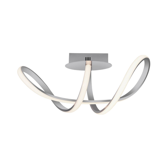 LED-taklampa Maria, dimbar, aluminium