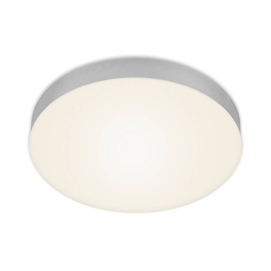 LED-taklampa Flame, Ø 28,7 cm, silver