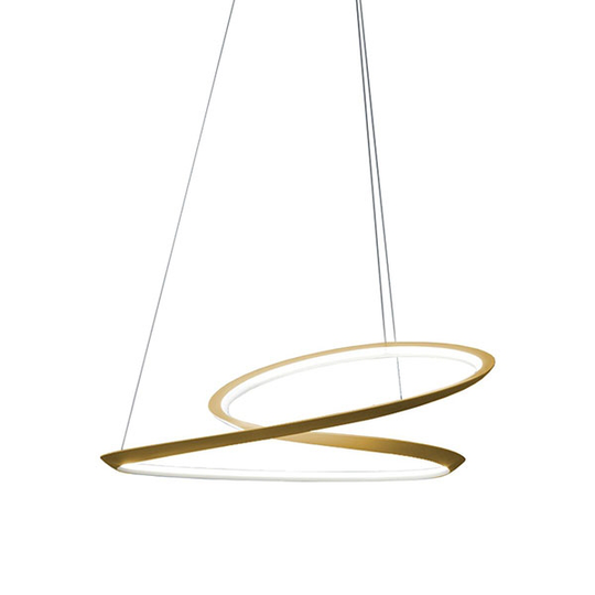 Nemo Kepler Taklampa Guld Uplight 3000K