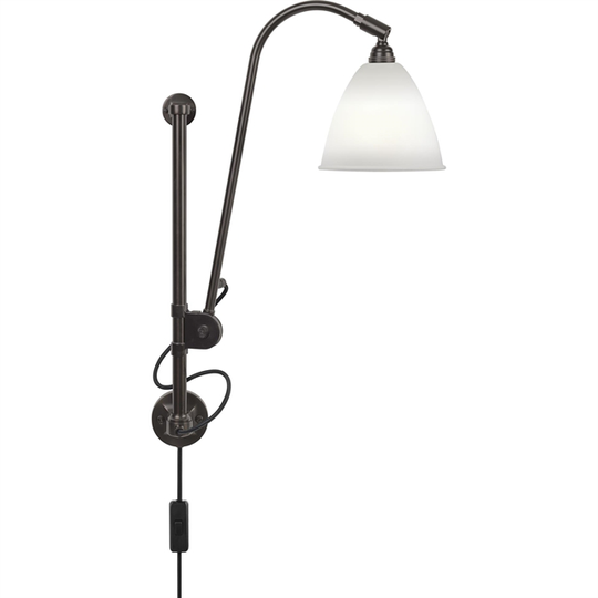 Bestlite BL5 Vägglampa Svart Mässing & Porslin