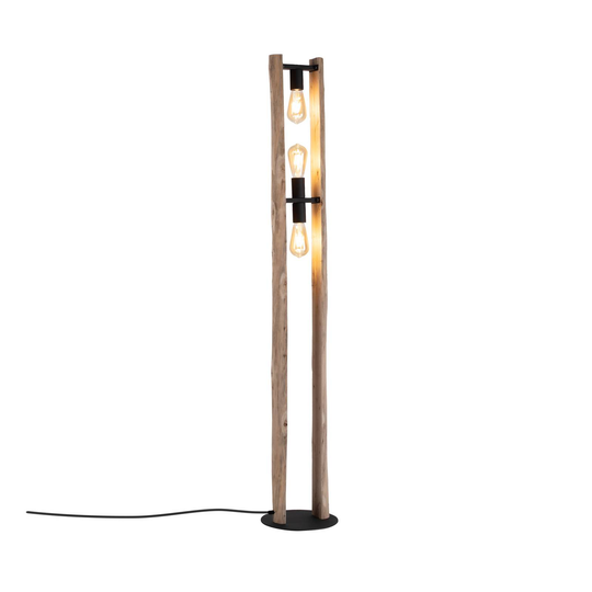 Golvlampa Log, 3 lampor