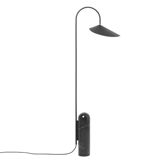 Ferm Living Arum Golvlampa Svart