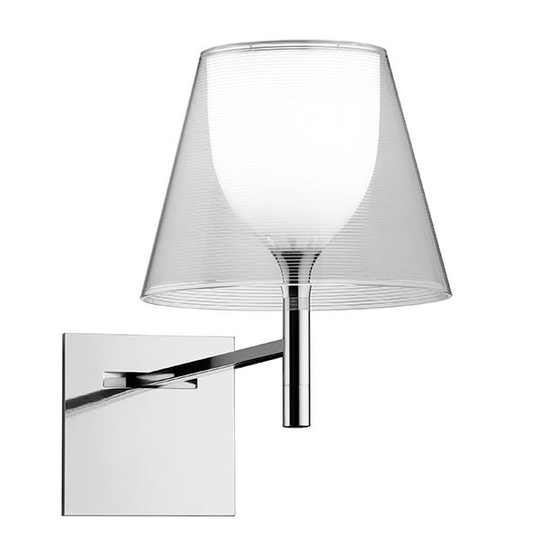 Flos KTribe W Vägglampa Transparent