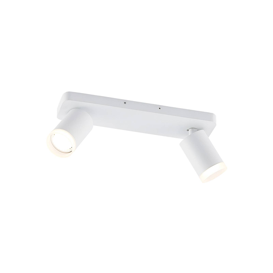 Arcchio Efilius takspotlight, vit, 2 lampor