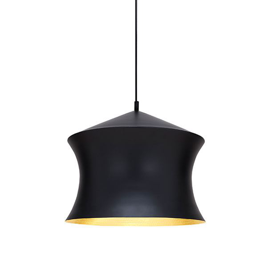 Tom Dixon Beat Taklampa Waist Svart