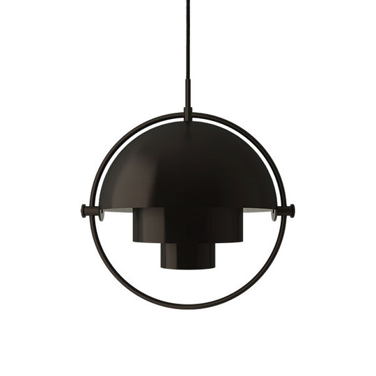 GUBI Multi-Lite Taklampa Svart Mässing