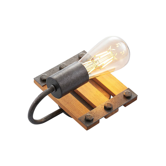 Lindby Jamina trävägglampa, 1 lampa