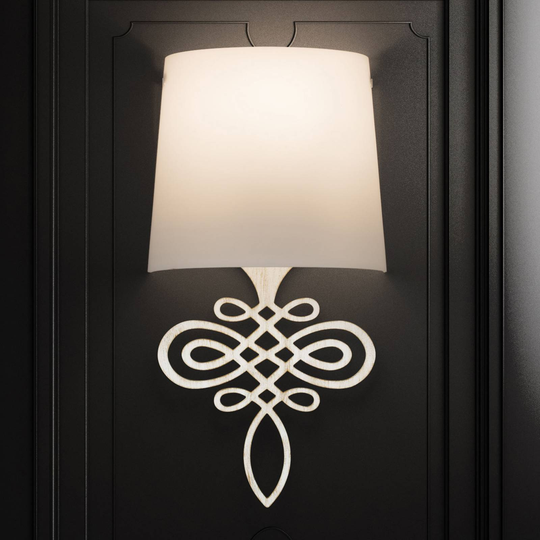 Vägglampa 4421/1A, tundra vit