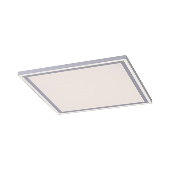LED-taklampa Edging, justerbar vitfärg, 46x46 cm