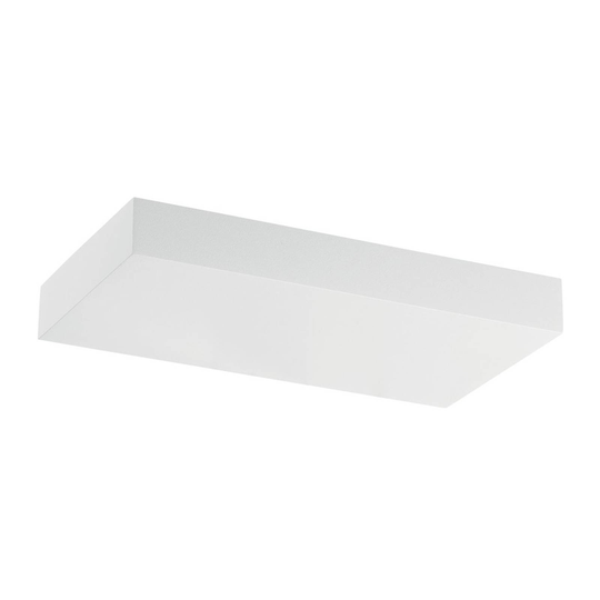 LED-vägglampa Regolo, längd 24 cm, vit