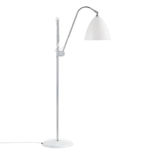 Bestlite BL3M Golvlampa Matt Vit & Krom