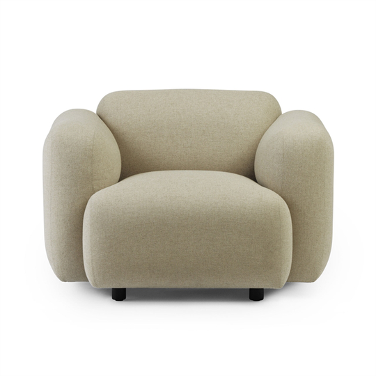 Normann Copenhagen Swell Fåtölj Light Sandfärgad MLF20