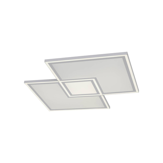 LED-taklampa Edging CCT, 67,5 x 67,5 cm