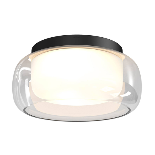 Astro Aquina 360 taklampa, glasskärm, svart